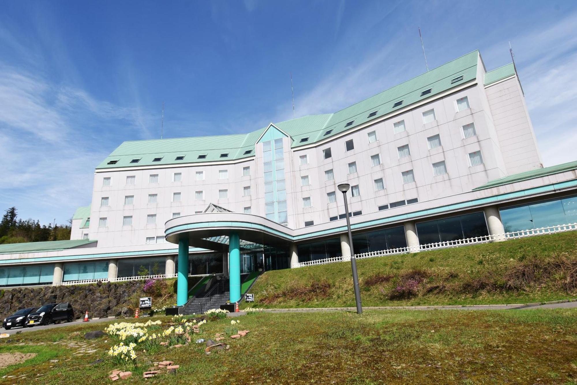 Biei Shirogane Onsen Hotel Park Hills Екстер'єр фото