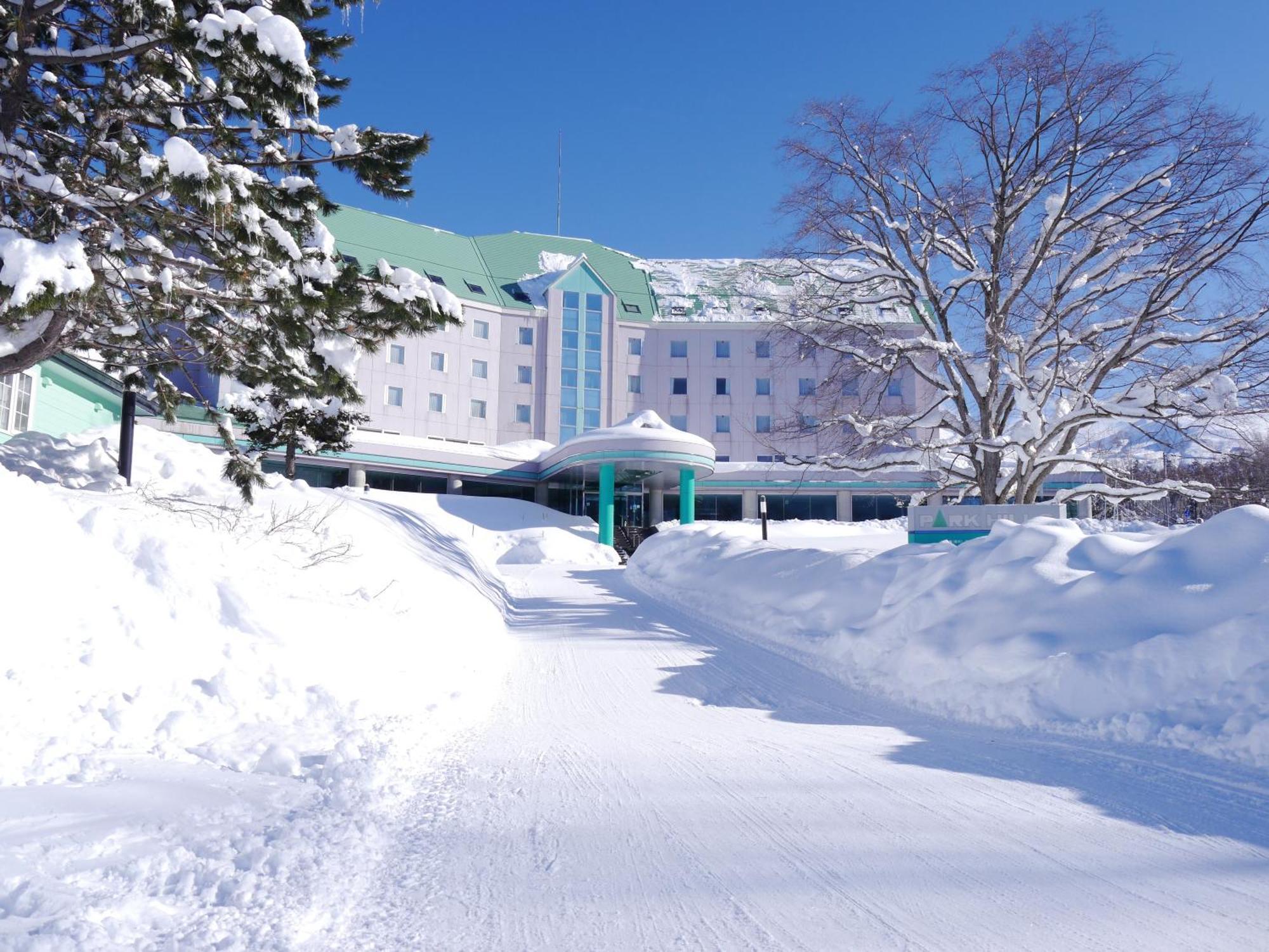 Biei Shirogane Onsen Hotel Park Hills Екстер'єр фото
